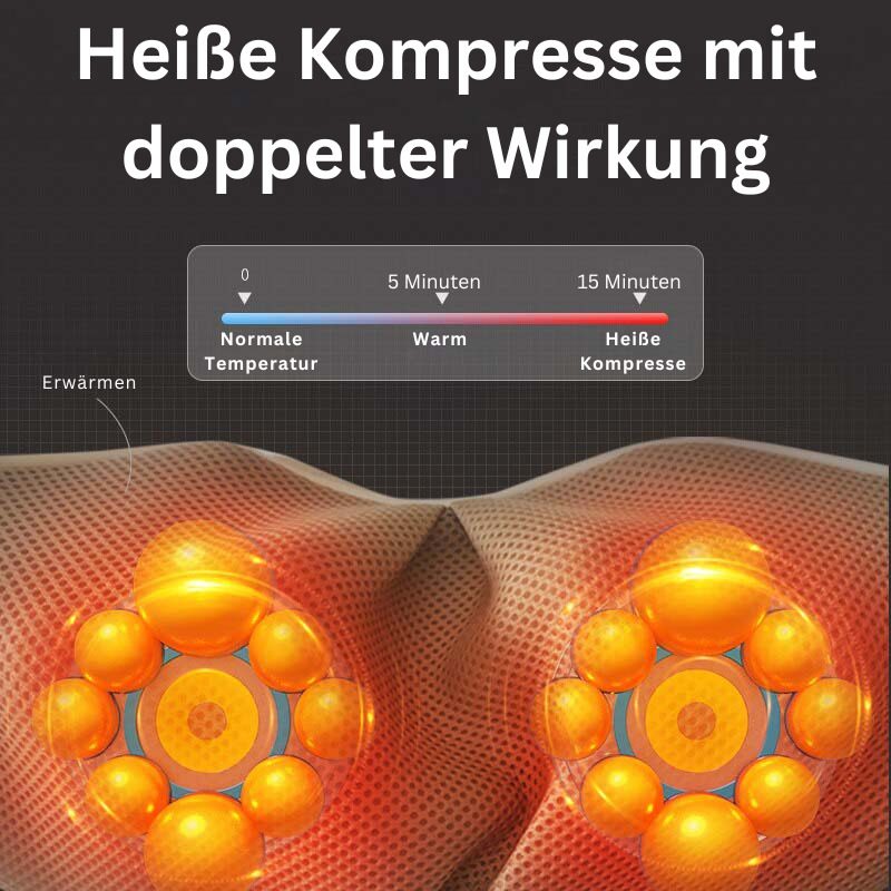 TheraEase™ Multifunktionalen Shiatsu Therapie Massager