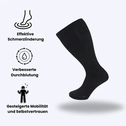 Extra weite Kompression Socken - CircuPlus Med