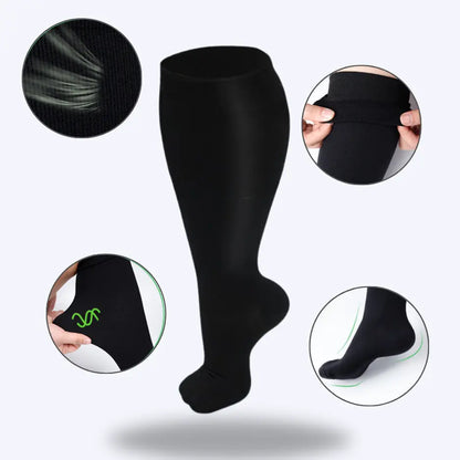 Extra weite Kompression Socken - CircuPlus Med