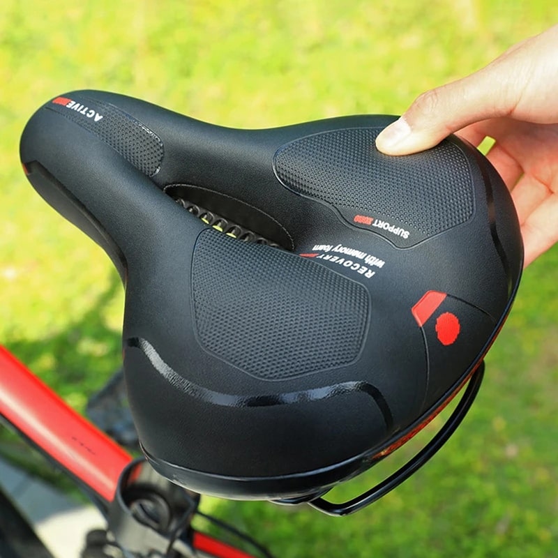 ComfortRide™ Fahrradsattel gegen Rücken- und Gesäßschmerzen