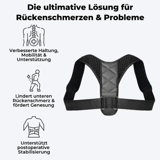 Geradehalter für perfekte Haltung des Rückens