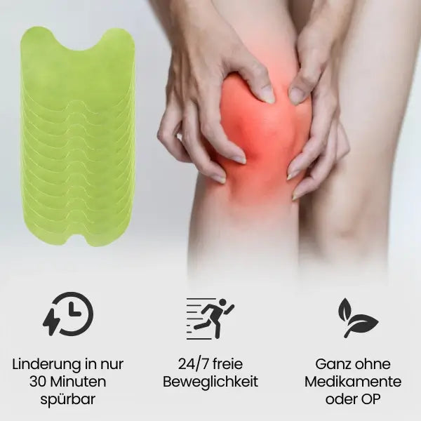 KneeRelief™️ natürliches Knie‑Schmerzpflaster