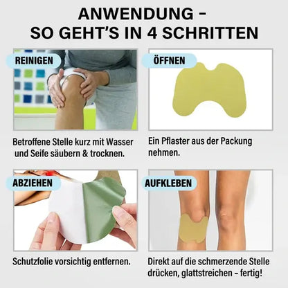 KneeRelief™️ natürliches Knie‑Schmerzpflaster