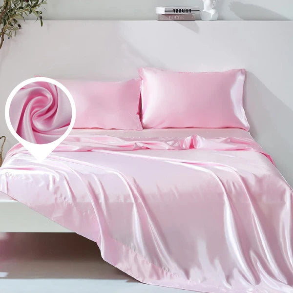 LuxeDream™ Polyester-Satinbettwäsche