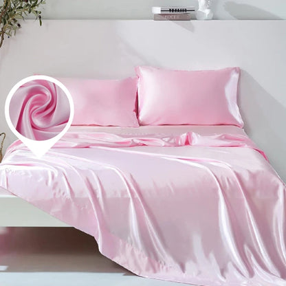 LuxeDream™ Polyester-Satinbettwäsche