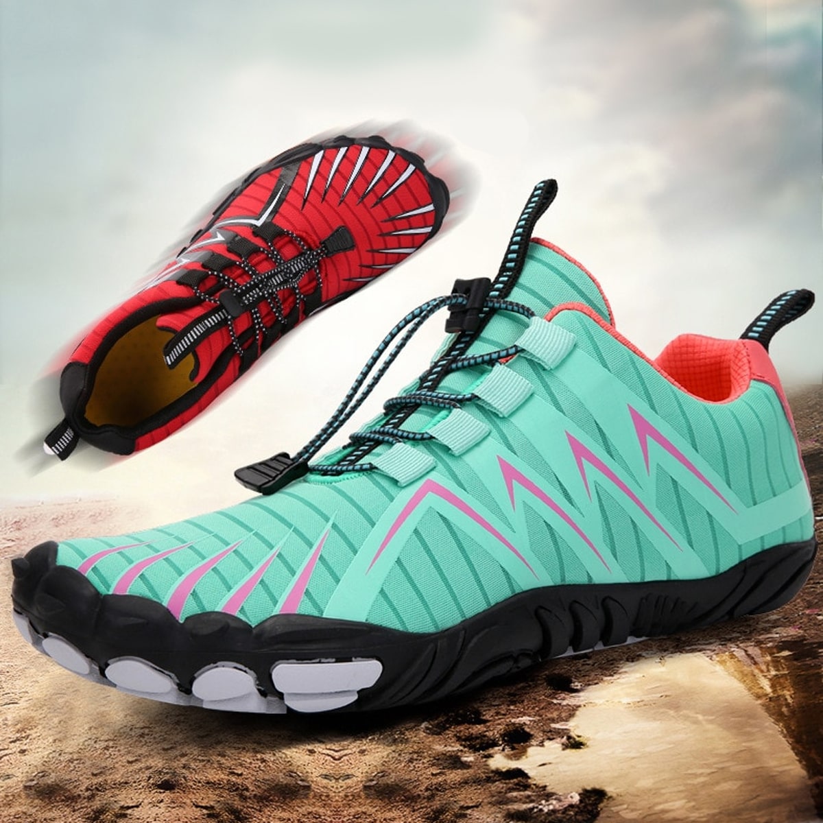 ProStride™ griffige Barfußschuhe