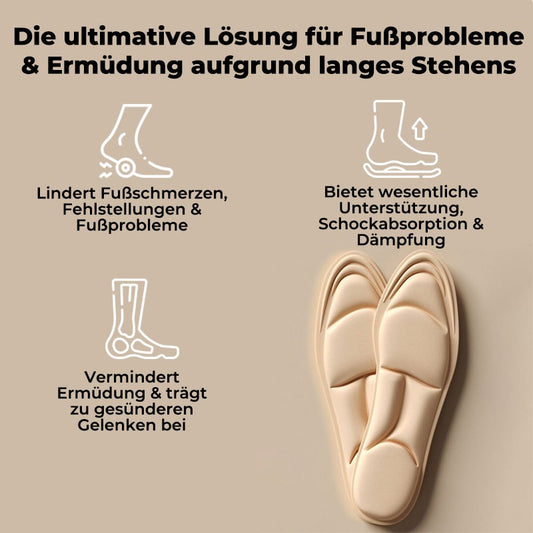 SolesPro™ 5D Fußpflege Orthopädische Einlegesohlen