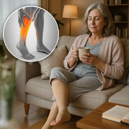 VitalEase™ Kompressionsstrümpfe mit offener Spitze