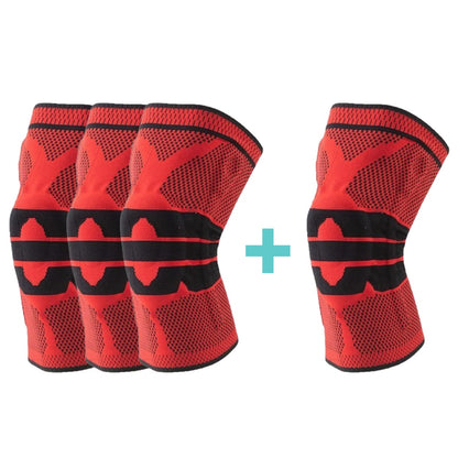 FitPro™ Silikon Kniebandage mit Kompressionsunterstützung