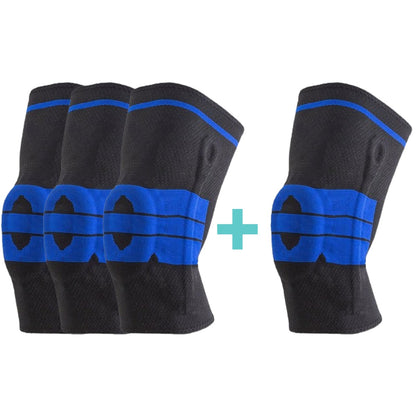 FitPro™ Silikon Kniebandage mit Kompressionsunterstützung