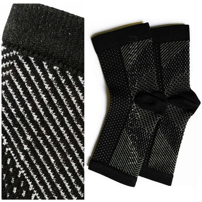 ComfortFeet™ Offene Zehen-Kompressionsknöchelsocken