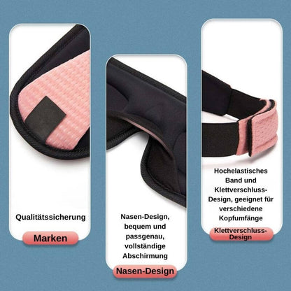 NapZone™ 3D Atmungsaktive Schlafmaske