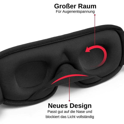 NapZone™ 3D Atmungsaktive Schlafmaske