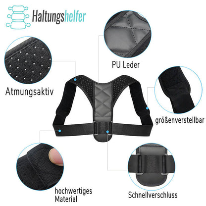 Geradehalter für perfekte Haltung des Rückens