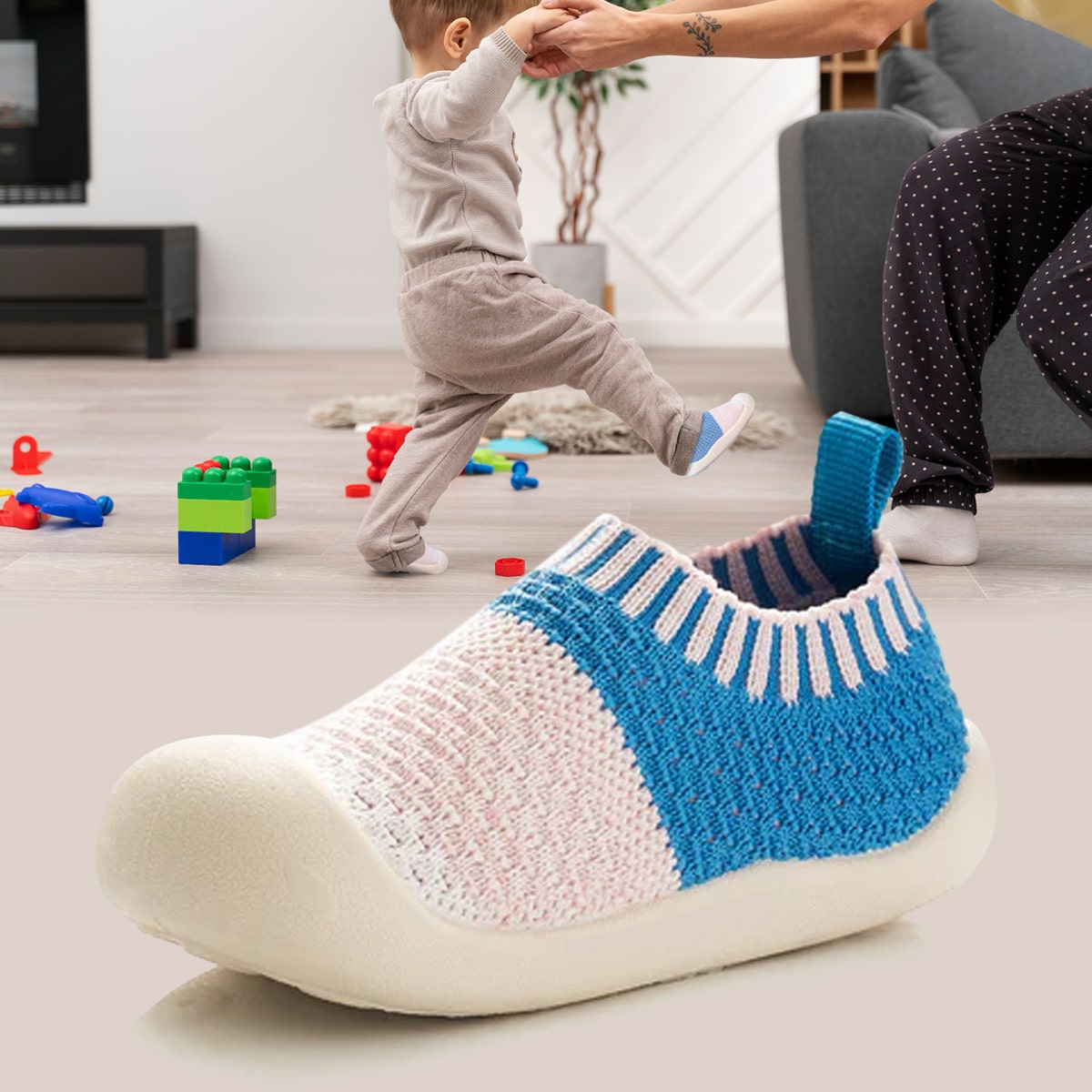 SafeSteps™ Rutschfeste Babyschuhe