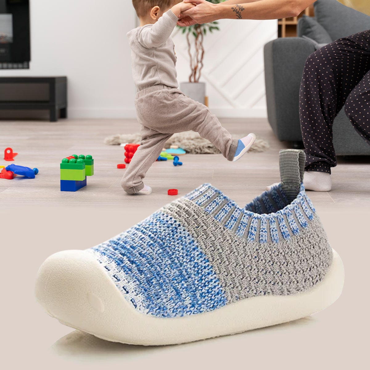 SafeSteps™ Rutschfeste Babyschuhe
