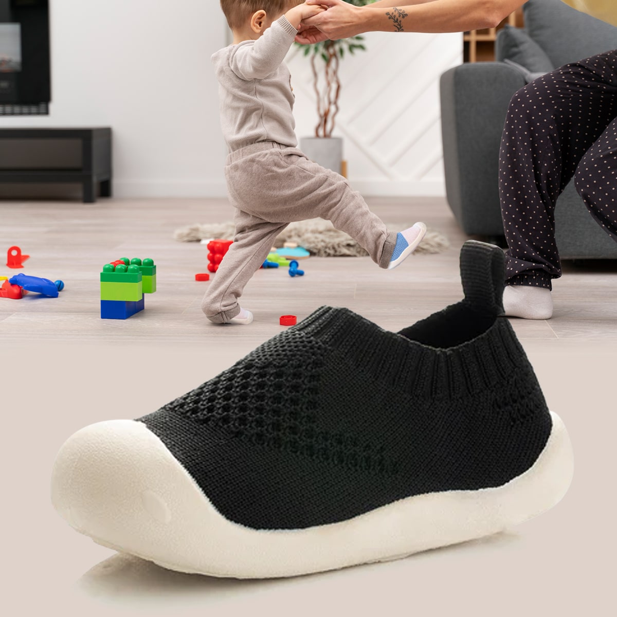 SafeSteps™ Rutschfeste Babyschuhe