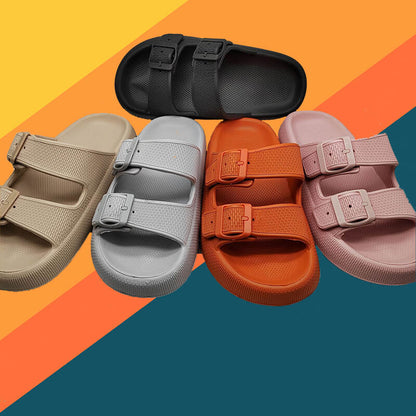 Wohlfühl - Wolken Schlappen Hausschuhe