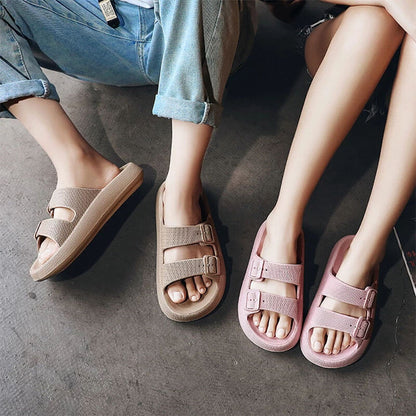 Wohlfühl - Wolken Schlappen Hausschuhe