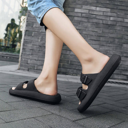 Wohlfühl - Wolken Schlappen Hausschuhe