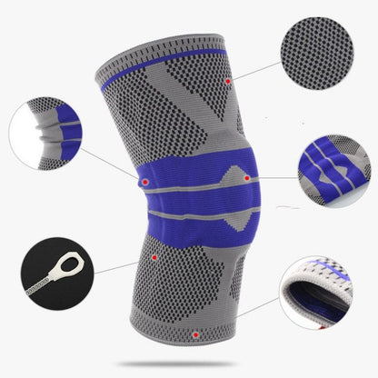 FitPro™ Silikon Kniebandage mit Kompressionsunterstützung