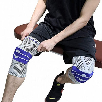 FitPro™ Silikon Kniebandage mit Kompressionsunterstützung