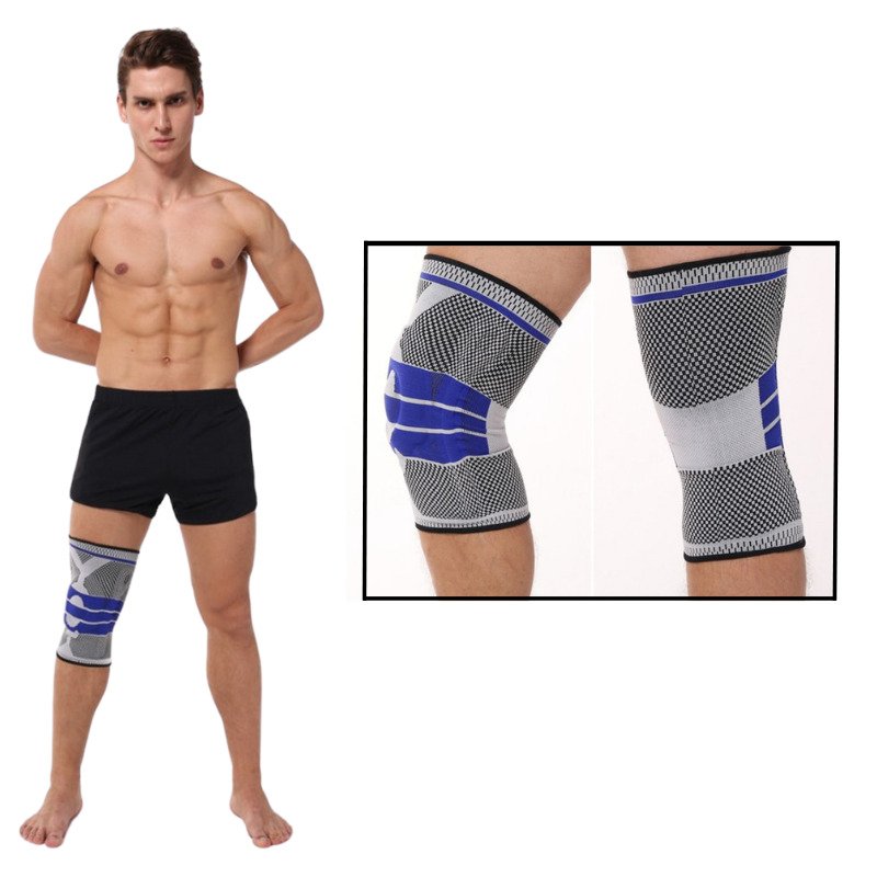 FitPro™ Silikon Kniebandage mit Kompressionsunterstützung