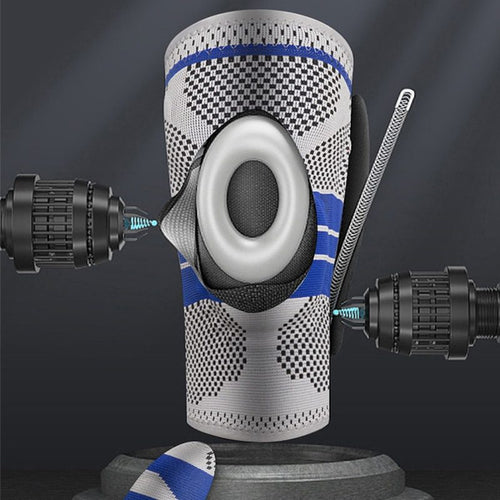 FitPro™ Silikon Kniebandage mit Kompressionsunterstützung